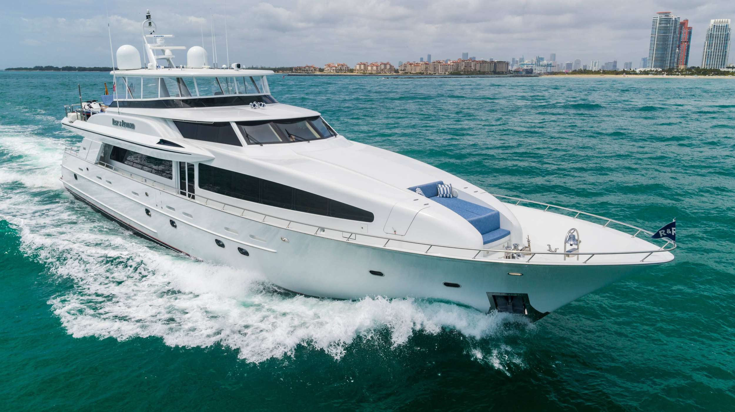 RISK & REWARD Superyacht Charters in St. Martin Superyachts