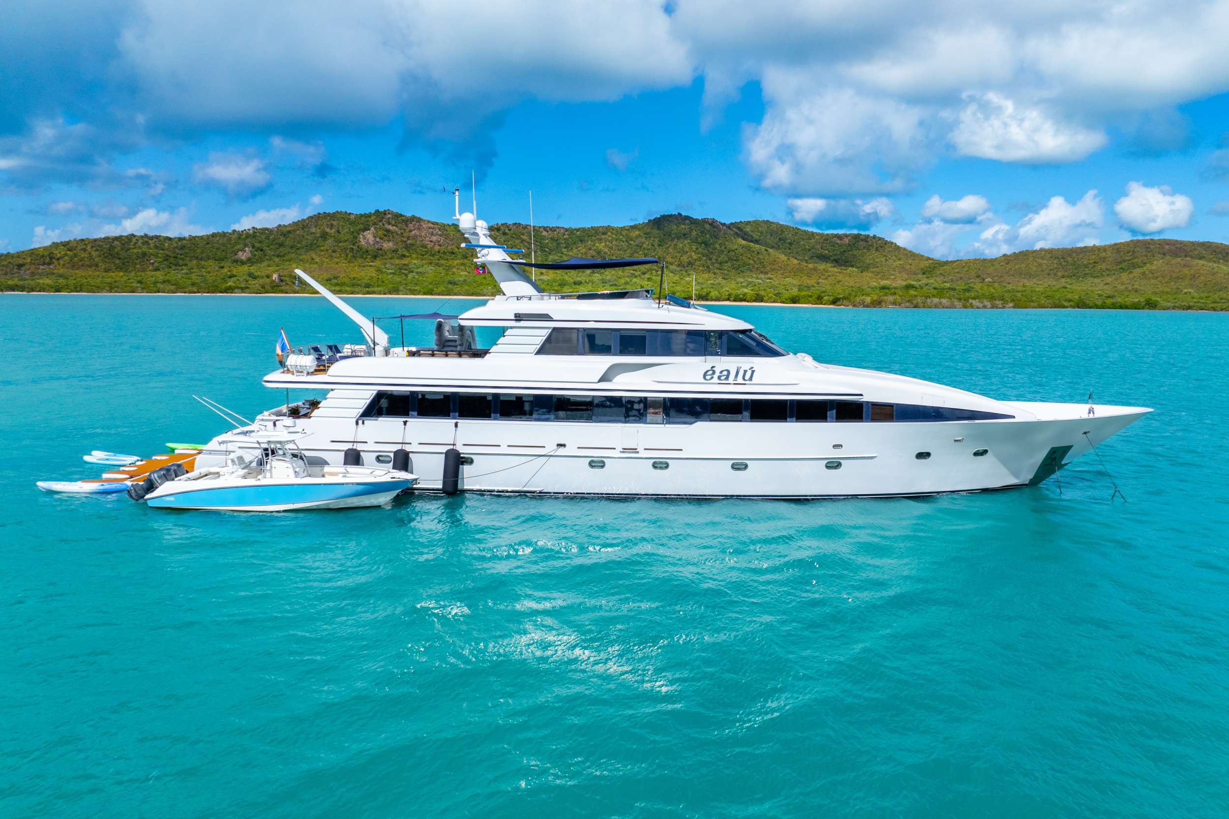 EALU Superyacht Charters in St. Martin Superyachts