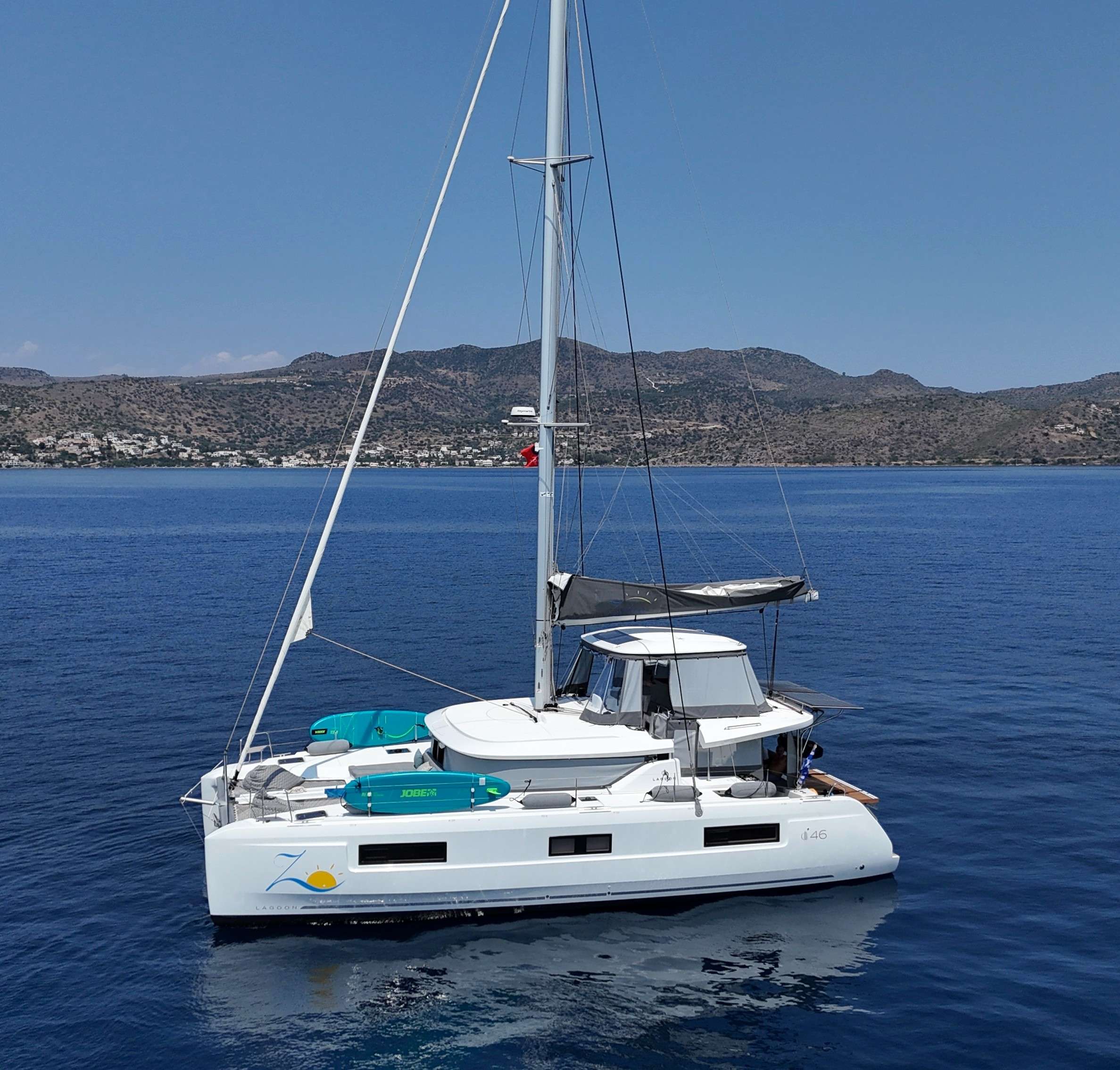 ZALINA Crewed Charters in Greece