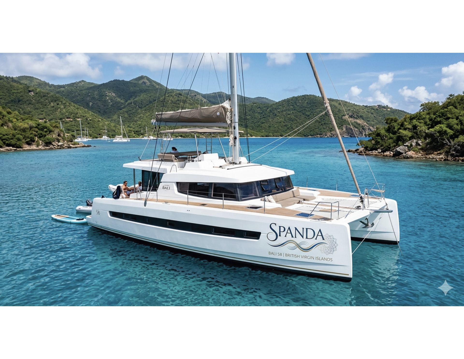SPANDA Crewed Charters in US Virgin Islands