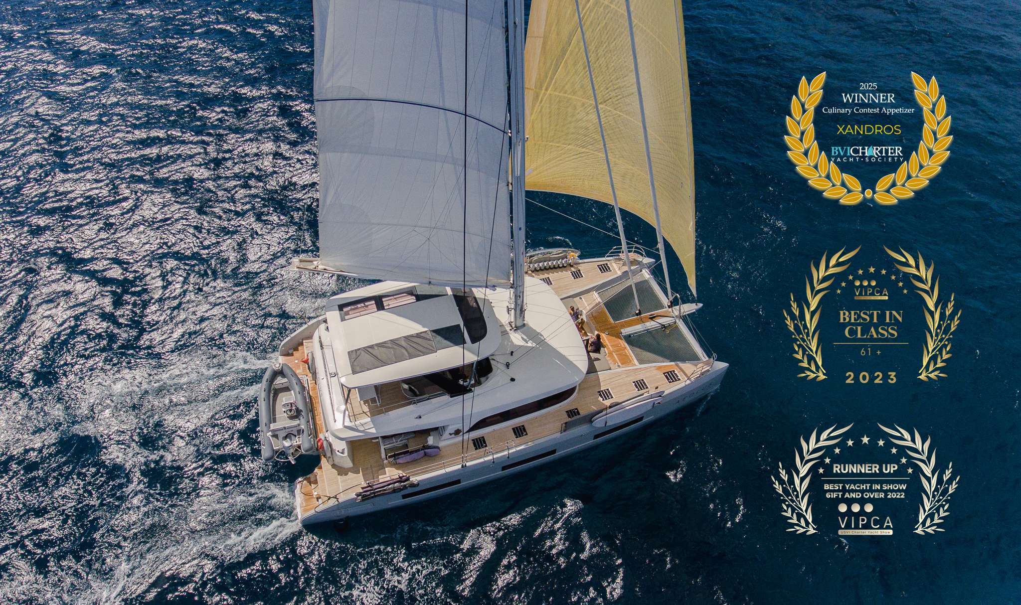 XANDROS Crewed Charters in US Virgin Islands