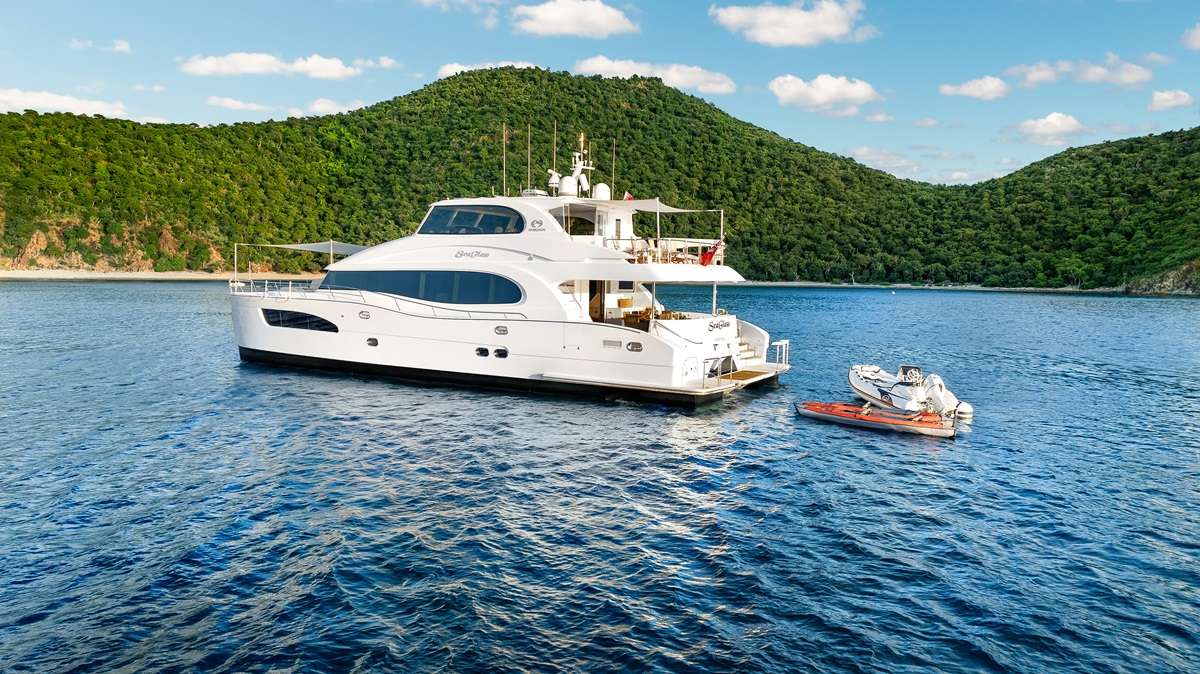 SEAGLASS 74 Crewed Charters in US Virgin Islands