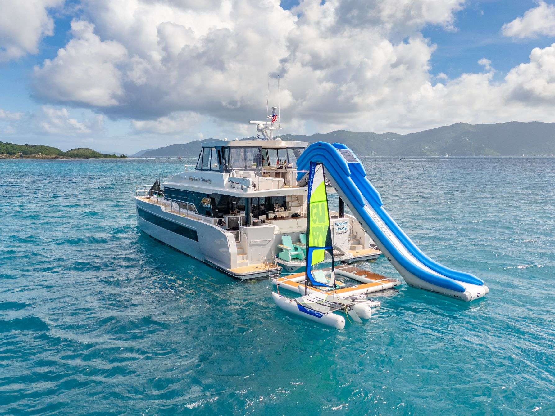 FOREVER YOUNG Captain Only Charters in British Virgin Islands