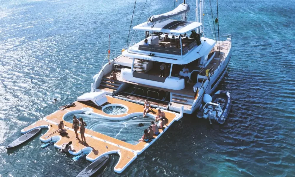 bvi catamaean charter with captain and chef