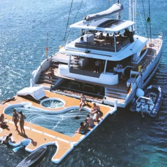 bvi catamaean charter with captain and chef