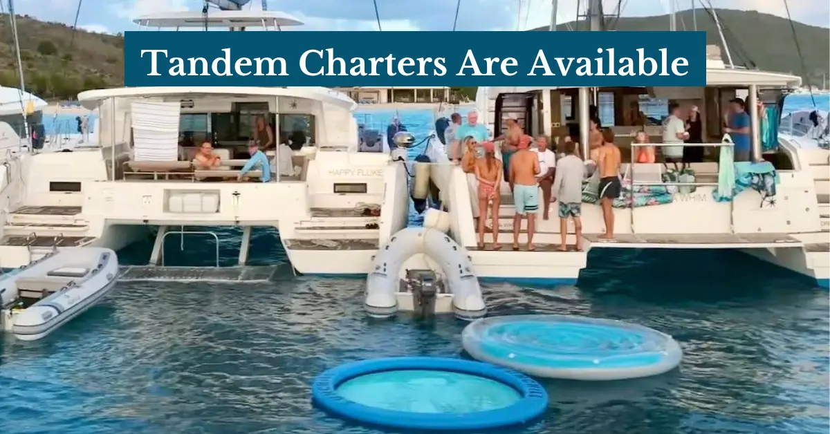bvi catamaran charter and tandem
