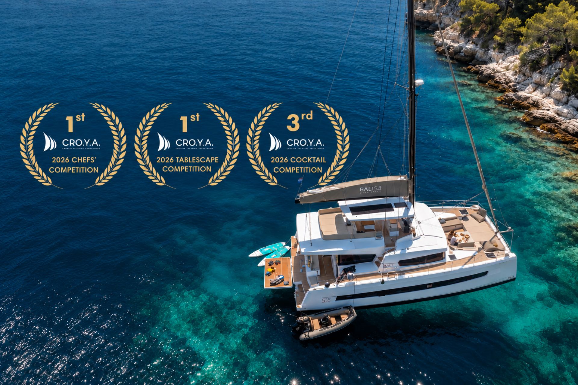 Farben  Crewed Charters in Croatia