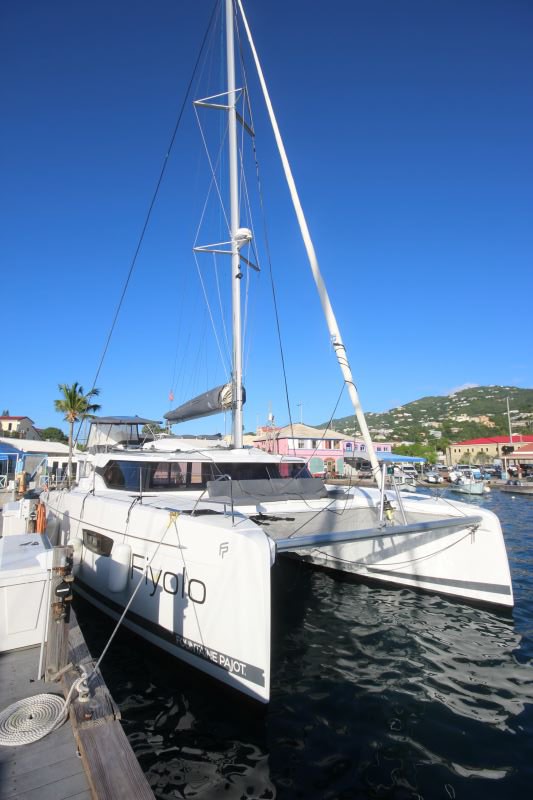 Fiyolo Bareboat Charter in US Virgin Islands