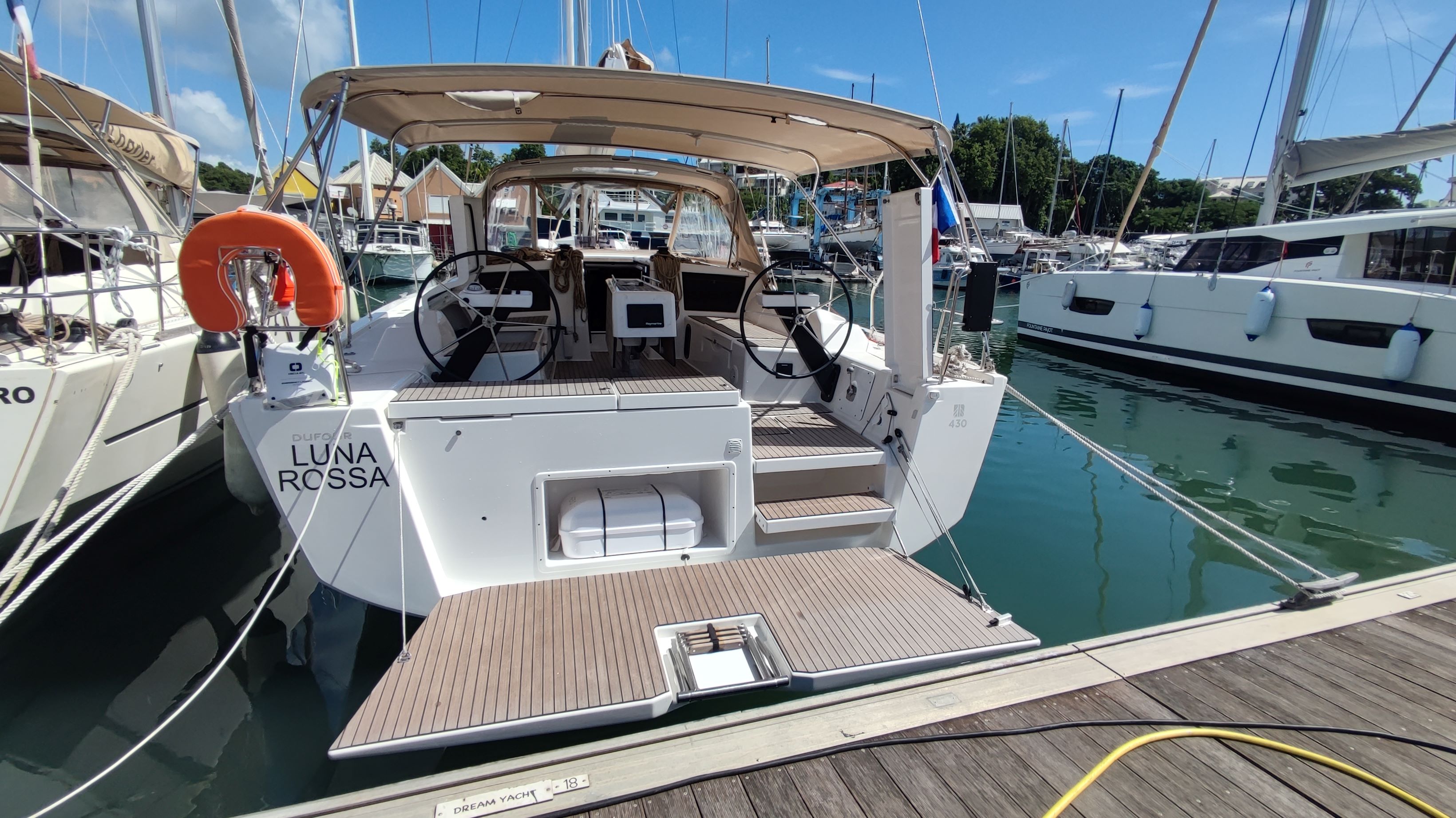 LUNA ROSSA Bareboat Charter in Guadeloupe