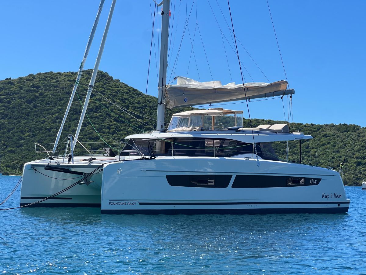 Keep It Movin' Bareboat Charter in British Virgin Islands
